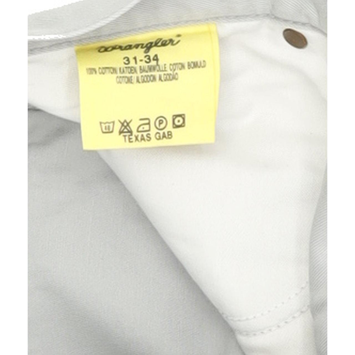 Wrangler Texas Men Grey Straight Regular Jeans W31 L34