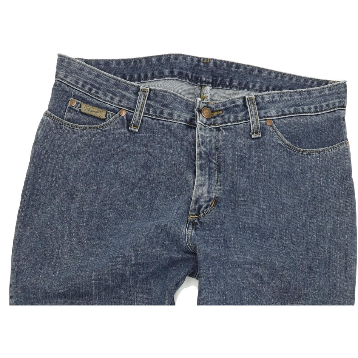 Wrangler Men Blue Straight Regular Jeans W32 L32