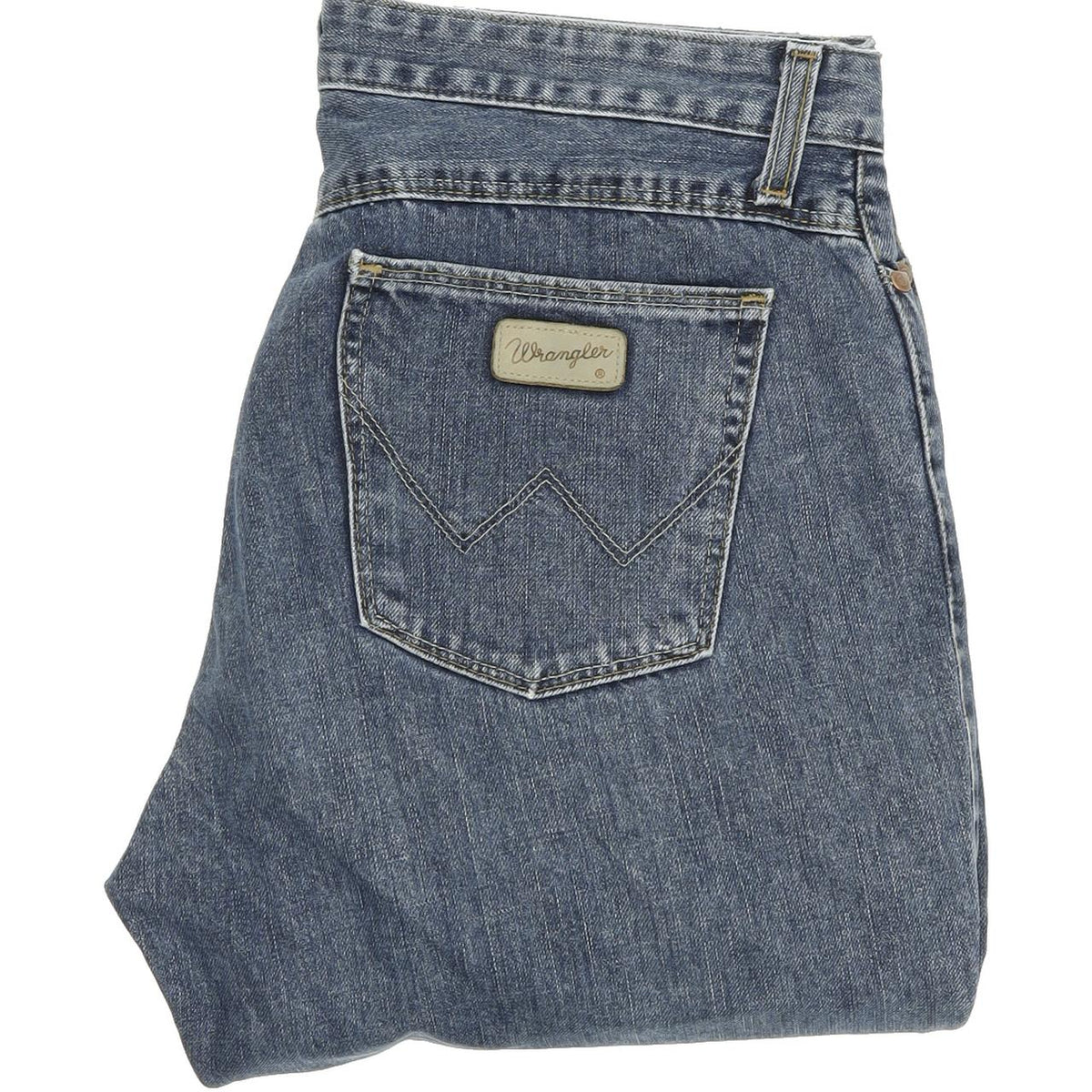 Wrangler Men Blue Straight Regular Jeans W32 L32
