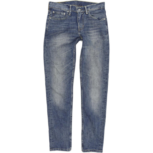 Levi's 512 Men Blue Skinny Slim Stretch Jeans W28 L32