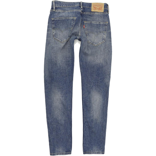 Levi's 512 Men Blue Skinny Slim Stretch Jeans W28 L32