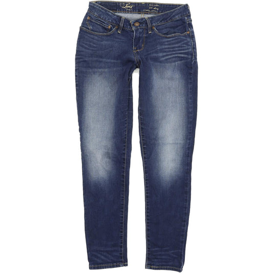 Levi's Bold Curve Women Blue Skinny Slim Stretch Jeans W27 L30