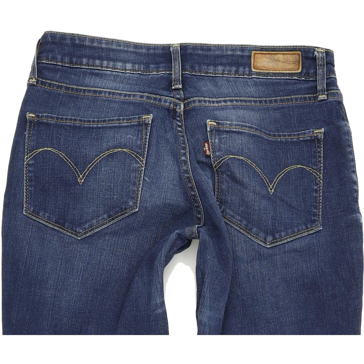 Levi's Bold Curve Women Blue Skinny Slim Stretch Jeans W27 L30