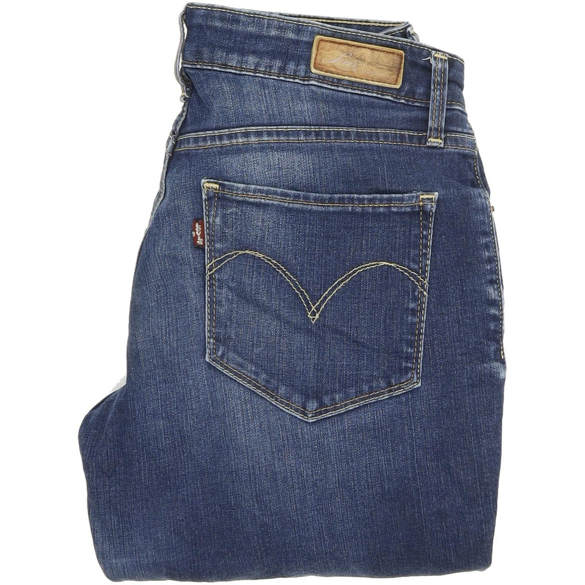 Levi's Bold Curve Women Blue Skinny Slim Stretch Jeans W27 L30