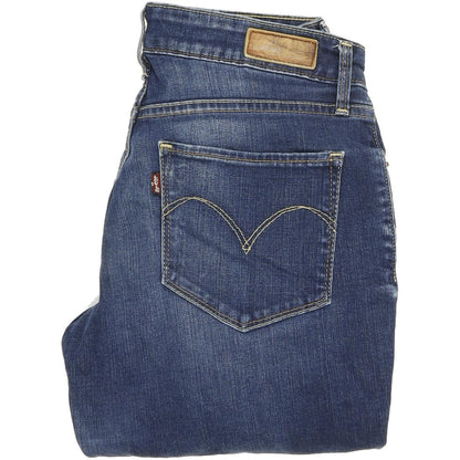 Levi's Bold Curve Women Blue Skinny Slim Stretch Jeans W27 L30