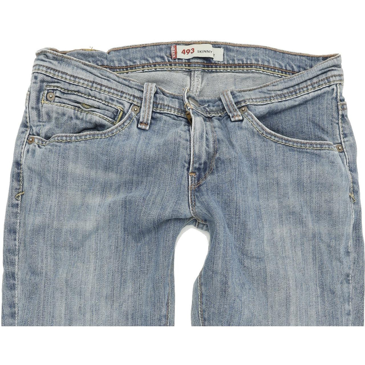 Levi's 493 Women Blue Skinny Slim Stretch Jeans W29 L32