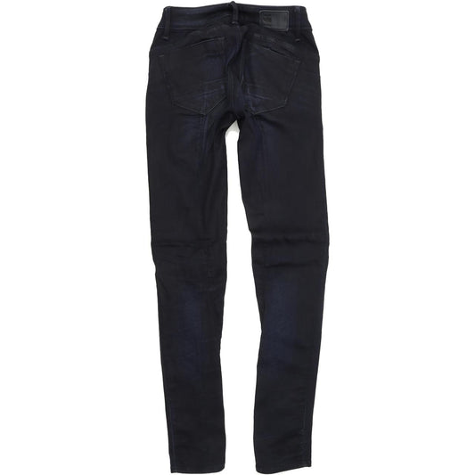 G-Star Women Blue Tapered Slim Stretch Jeans W24 L32