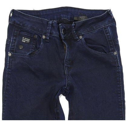 G-Star Arc 3D Women Blue Skinny Slim Jegging Stretch Jeans W28 L30