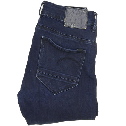 G-Star Arc 3D Women Blue Skinny Slim Jegging Stretch Jeans W28 L30