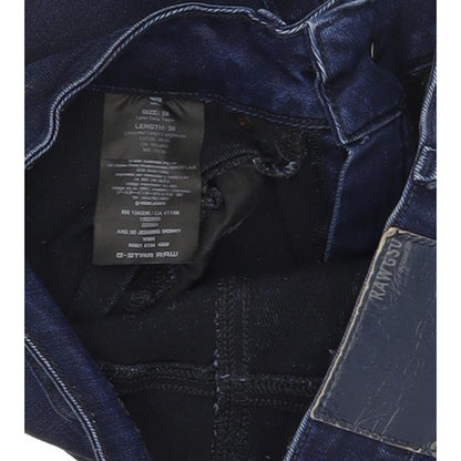 G-Star Arc 3D Women Blue Skinny Slim Jegging Stretch Jeans W28 L30