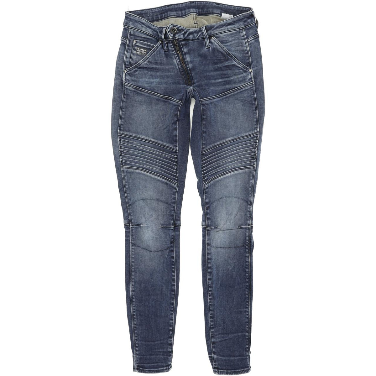 G-Star 5620 Women Blue Skinny Slim Stretch Jeans W25 L30