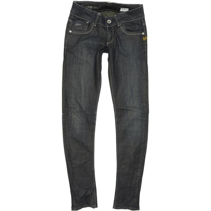 G-Star Lynn Women Blue Skinny Slim Stretch Jeans W24 L32