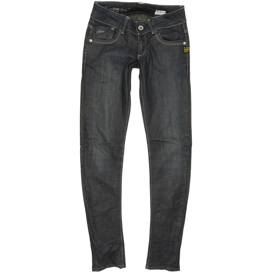 G-Star Lynn Women Blue Skinny Slim Stretch Jeans W24 L32