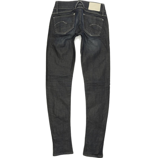 G-Star Lynn Women Blue Skinny Slim Stretch Jeans W24 L32