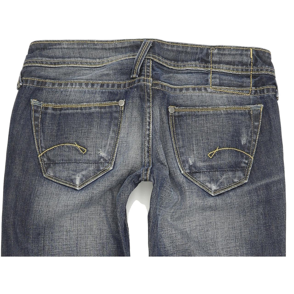 G-Star Core Women Blue Straight Regular Jeans W29 L32