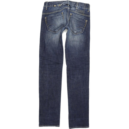 G-Star Midge Women Blue Straight Regular Stretch Jeans W26 L32