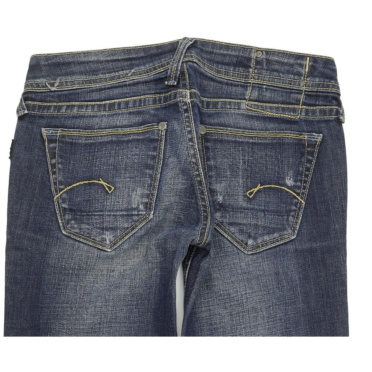G-Star Core Women Blue Straight Regular Stretch Jeans W28 L28