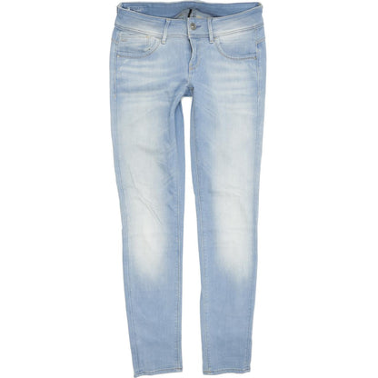 G-Star Women Blue Skinny Slim Stretch Jeans W28 L32