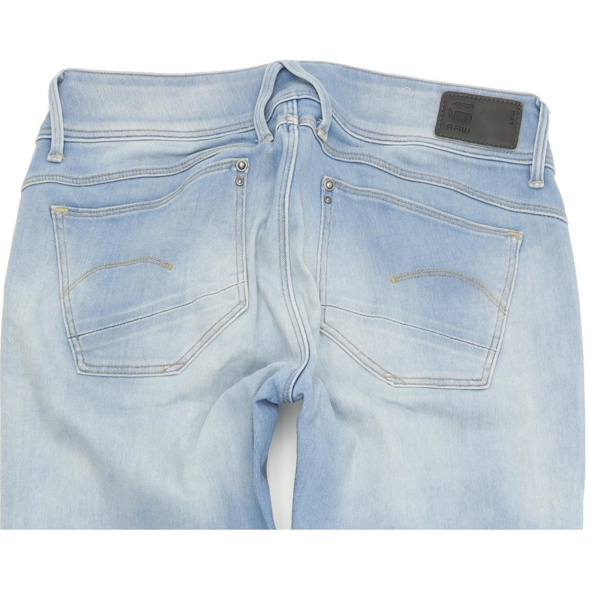 G-Star Women Blue Skinny Slim Stretch Jeans W28 L32