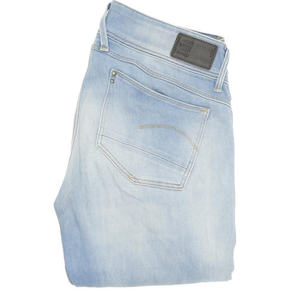 G-Star Women Blue Skinny Slim Stretch Jeans W28 L32