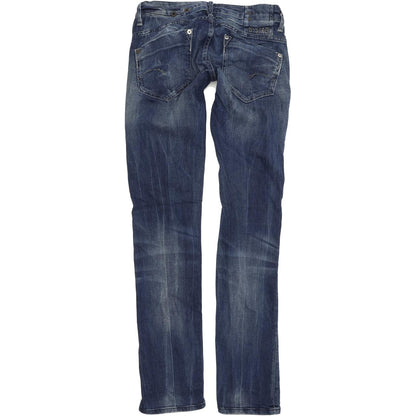 G-Star Midge Women Blue Straight Regular Stretch Jeans W26 L34