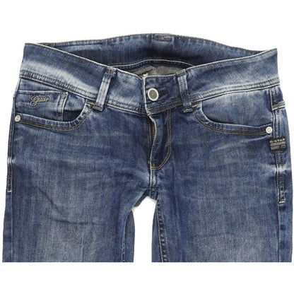 G-Star Lynn Women Blue Skinny Slim Stretch Jeans W29 L32