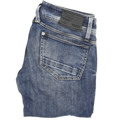 G-Star Lynn Women Blue Skinny Slim Stretch Jeans W29 L32