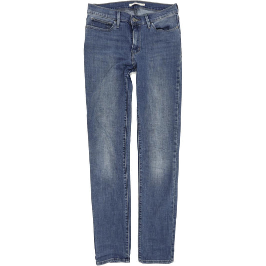 Levi's Women Blue Skinny Slim Stretch Jeans W29 L34