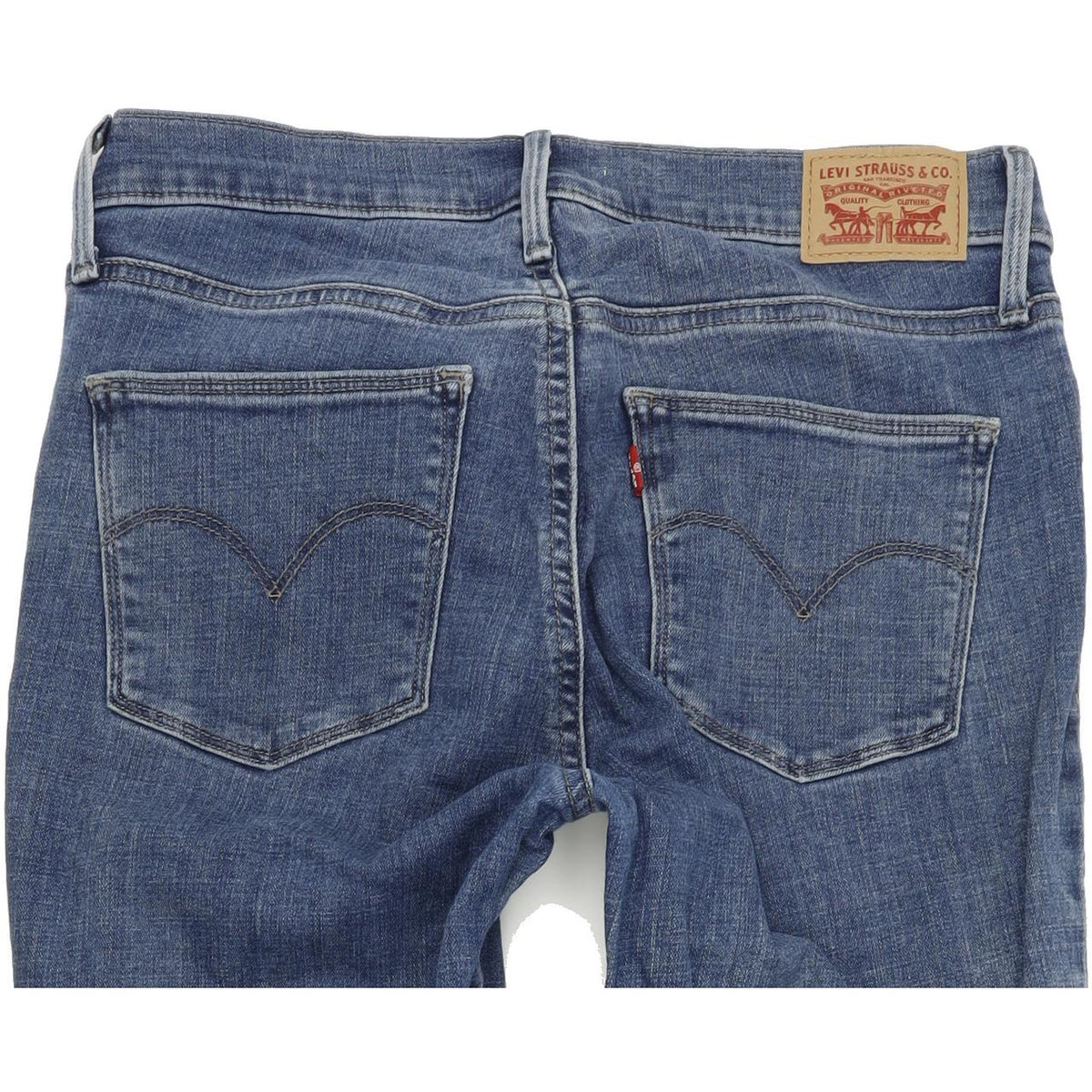 Levi's Women Blue Skinny Slim Stretch Jeans W29 L34