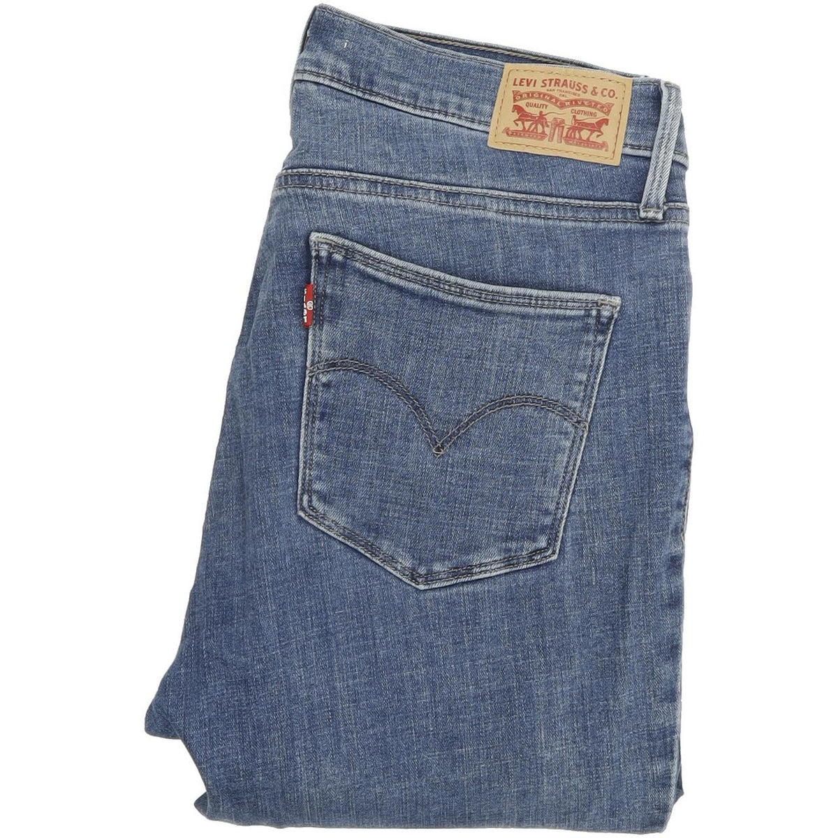 Levi's Women Blue Skinny Slim Stretch Jeans W29 L34