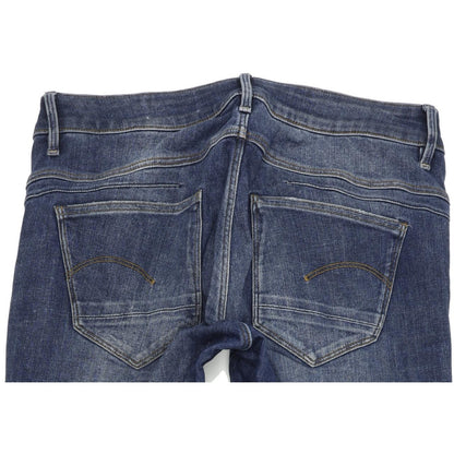 G-Star D-StaQ Women Blue Skinny Slim Stretch Jeans W31 L30