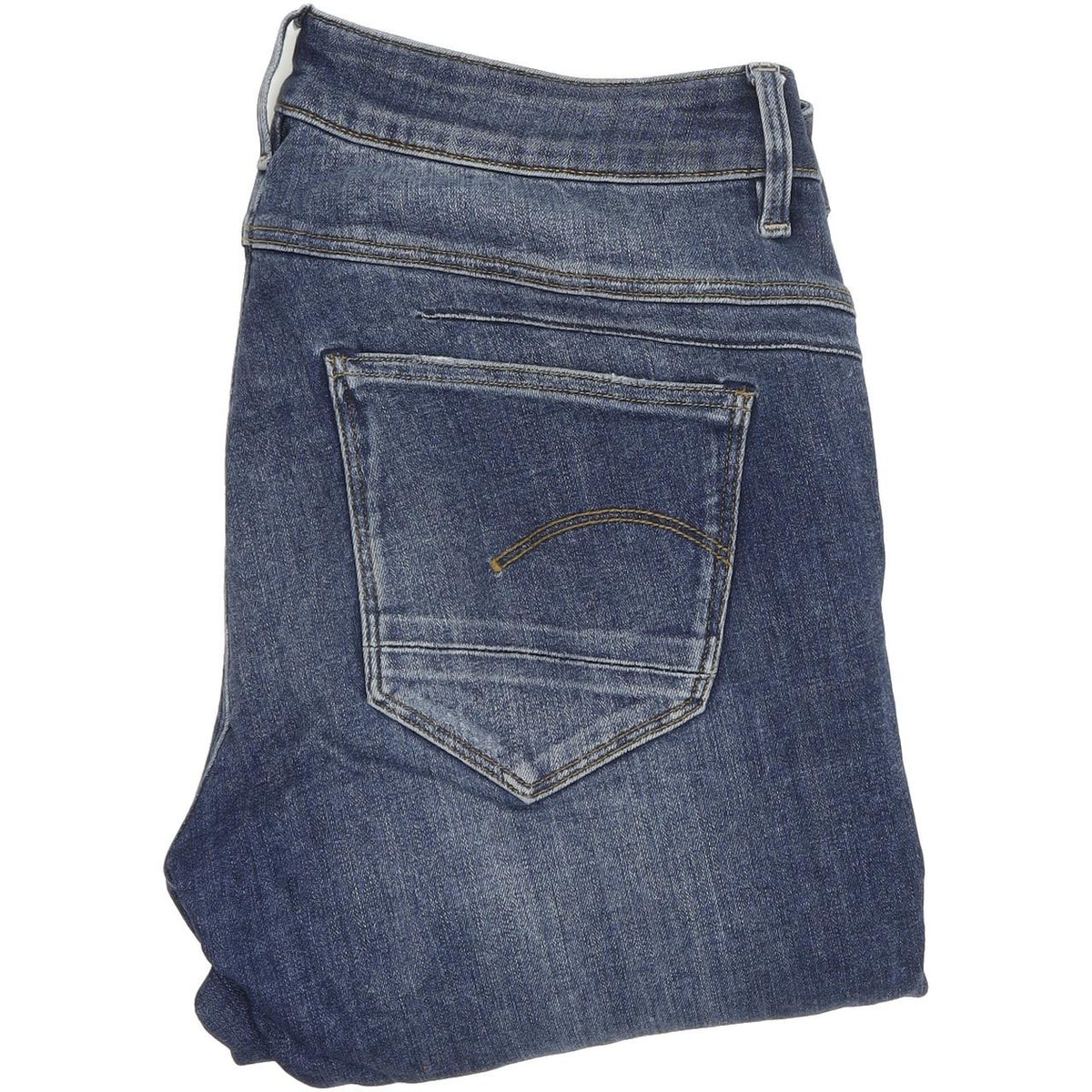 G-Star D-StaQ Women Blue Skinny Slim Stretch Jeans W31 L30