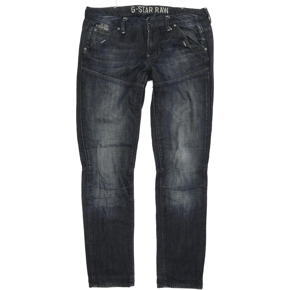 G-Star Hampton Women Blue Straight Slim Jeans W30 L32