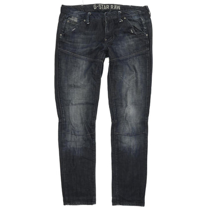 G-Star Hampton Women Blue Straight Slim Jeans W30 L32