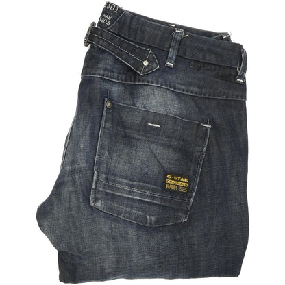G-Star Hampton Women Blue Straight Slim Jeans W30 L32