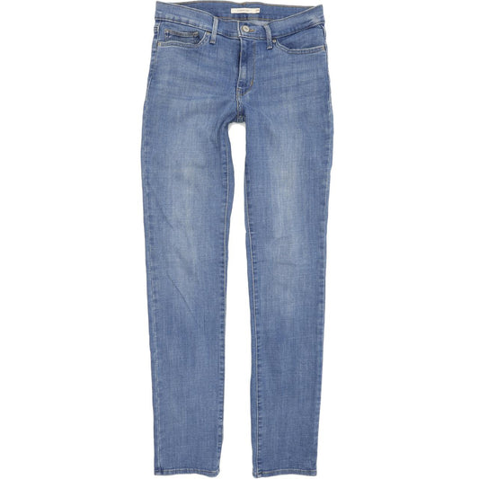 Levi's Women Blue Skinny Slim Stretch Jeans W29 L34