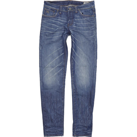 G-Star 3301 Men Blue Tapered Regular Jeans W30 L34