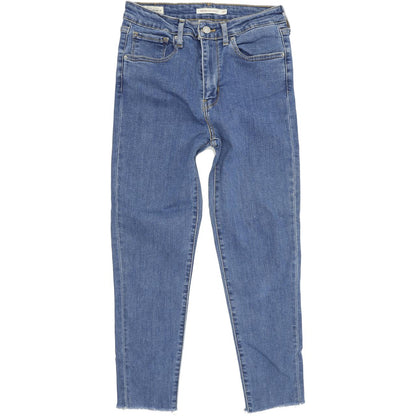 Levi's 721 Women Blue Skinny Slim Stretch Jeans W27 L25