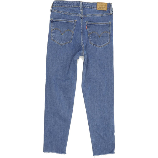 Levi's 721 Women Blue Skinny Slim Stretch Jeans W27 L25