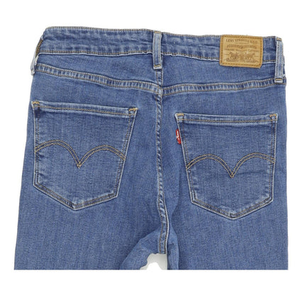 Levi's 721 Women Blue Skinny Slim Stretch Jeans W27 L25