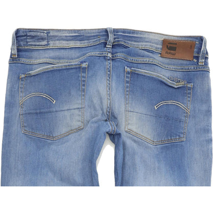 Levi's 3301 Women Blue Straight Regular Stretch Jeans W30 L30