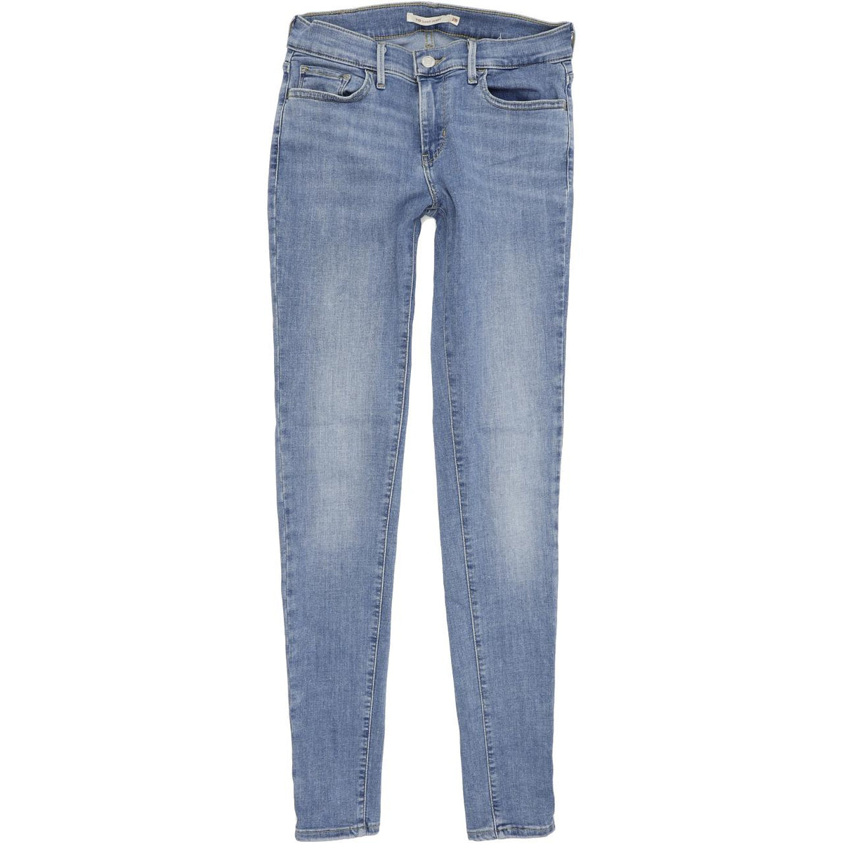 Levi's 710 Women Blue Skinny Slim Stretch Jeans W28 L32
