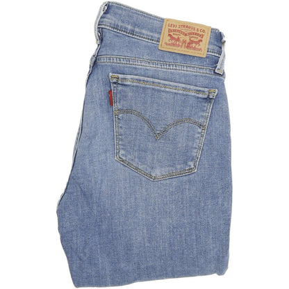 Levi's 710 Women Blue Skinny Slim Stretch Jeans W28 L32