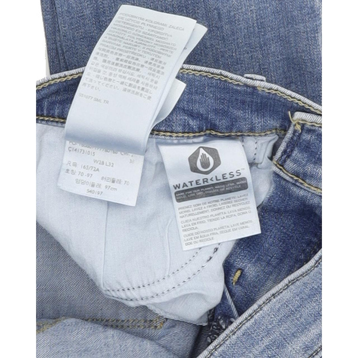 Levi's 710 Women Blue Skinny Slim Stretch Jeans W28 L32