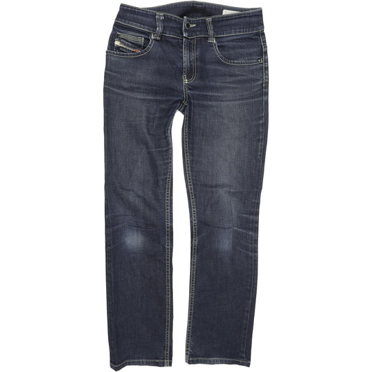 Diesel Brucke 008AA Women Blue Straight Regular Stretch Jeans W29 L28