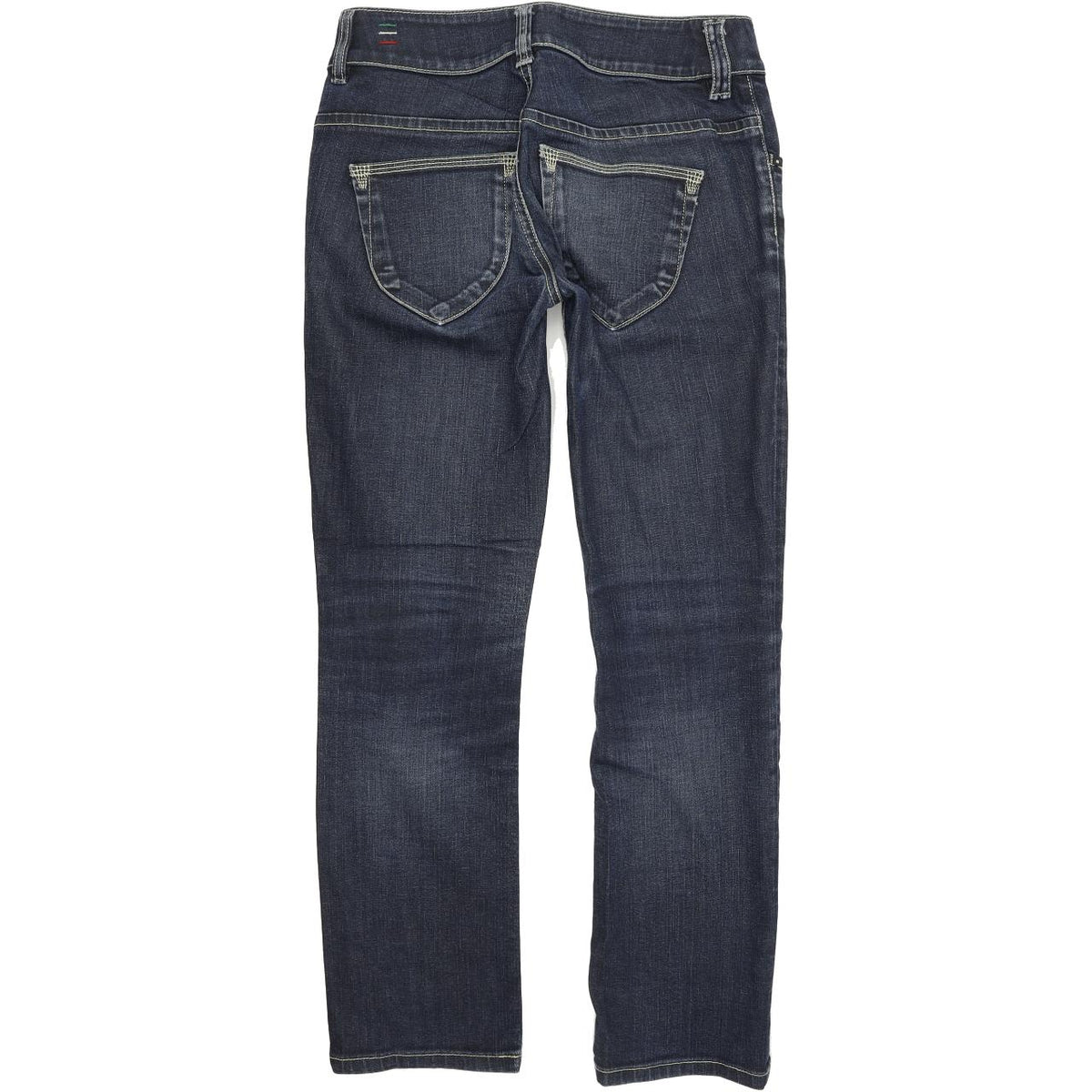 Diesel Brucke 008AA Women Blue Straight Regular Stretch Jeans W29 L28