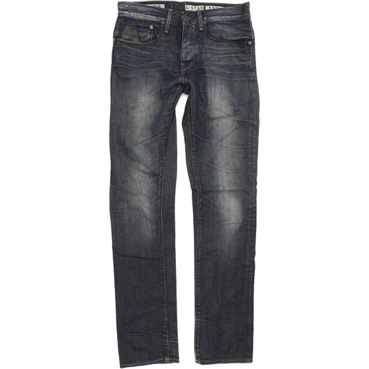 G-Star Stable Men Blue Skinny Slim Jeans W28 L32