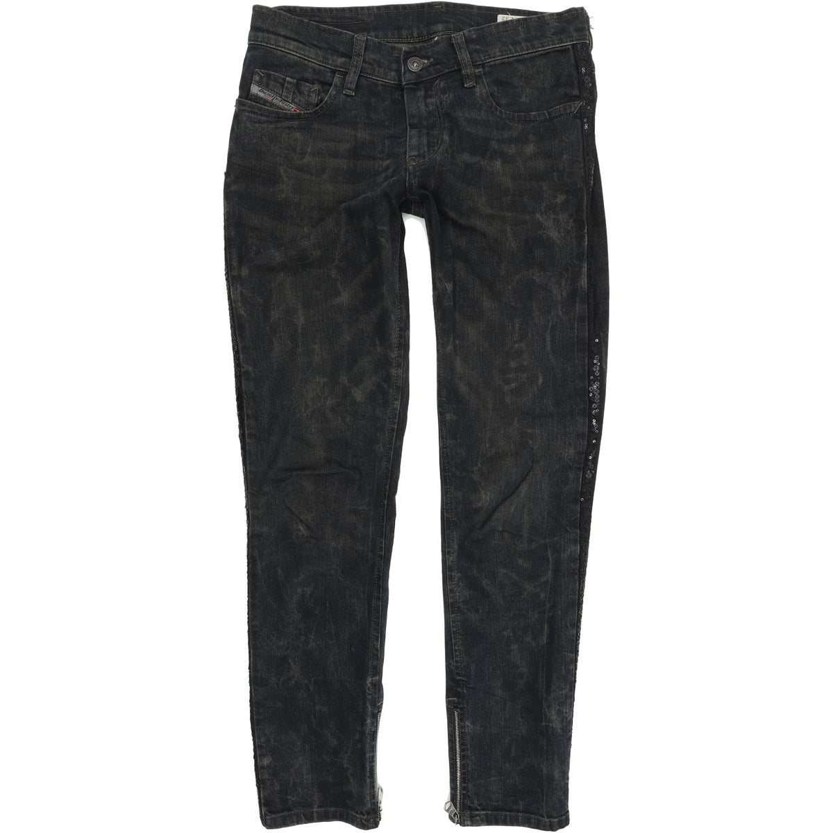 Diesel Zivy 008S9 Women Blue Skinny Slim Stretch Jeans W27 L32