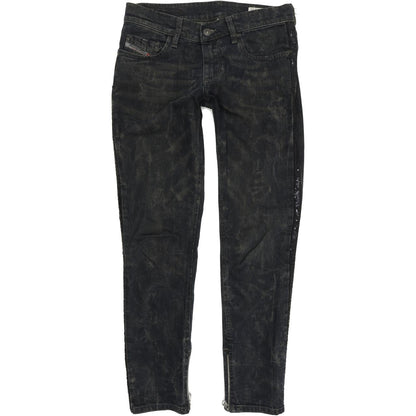 Diesel Zivy 008S9 Women Blue Skinny Slim Stretch Jeans W27 L32