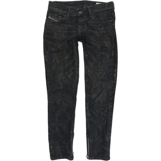 Diesel Zivy 008S9 Women Blue Skinny Slim Stretch Jeans W27 L32